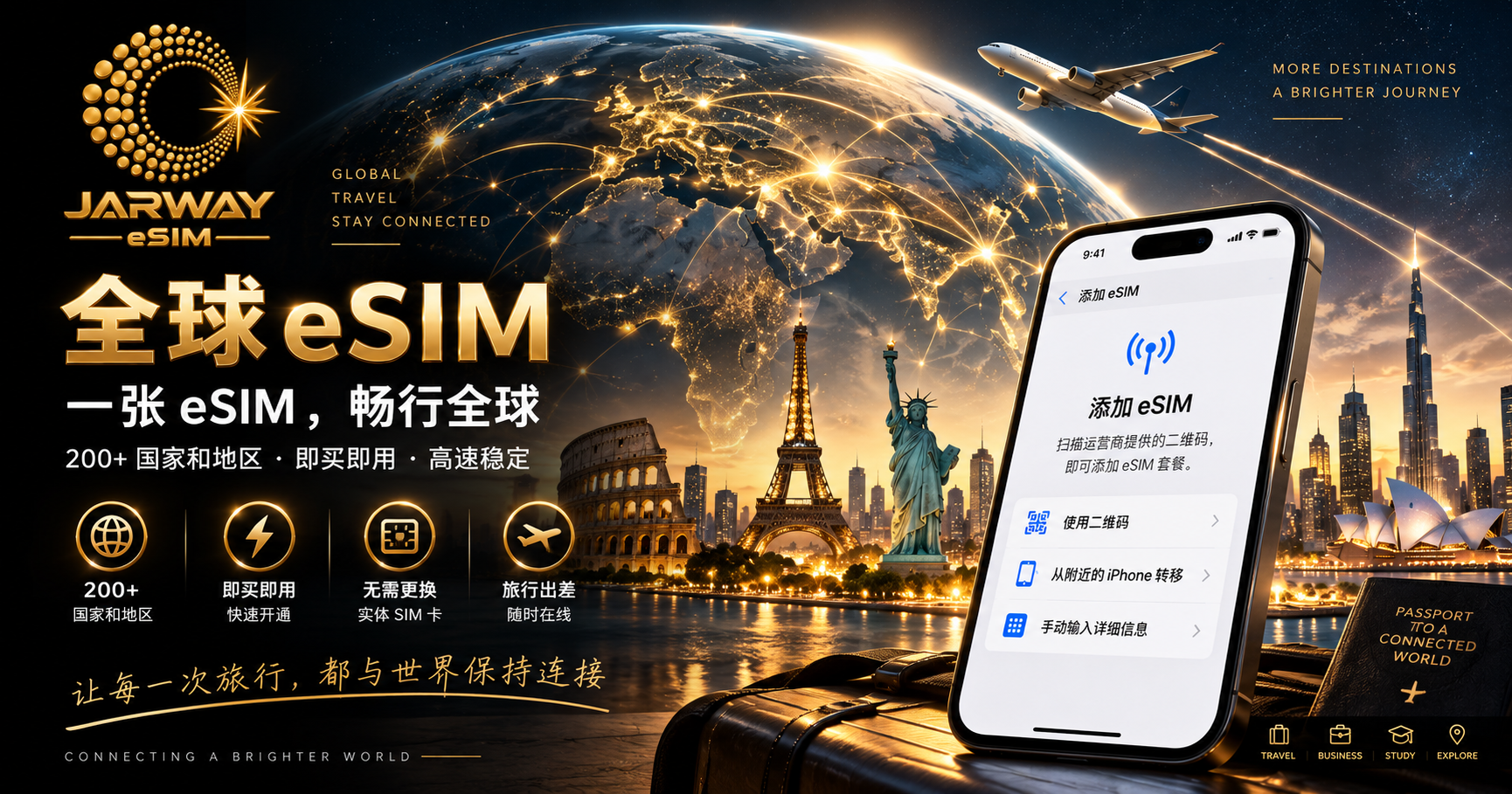 出国旅行用 eSIM 还是国际漫游？一篇看懂区别与选择