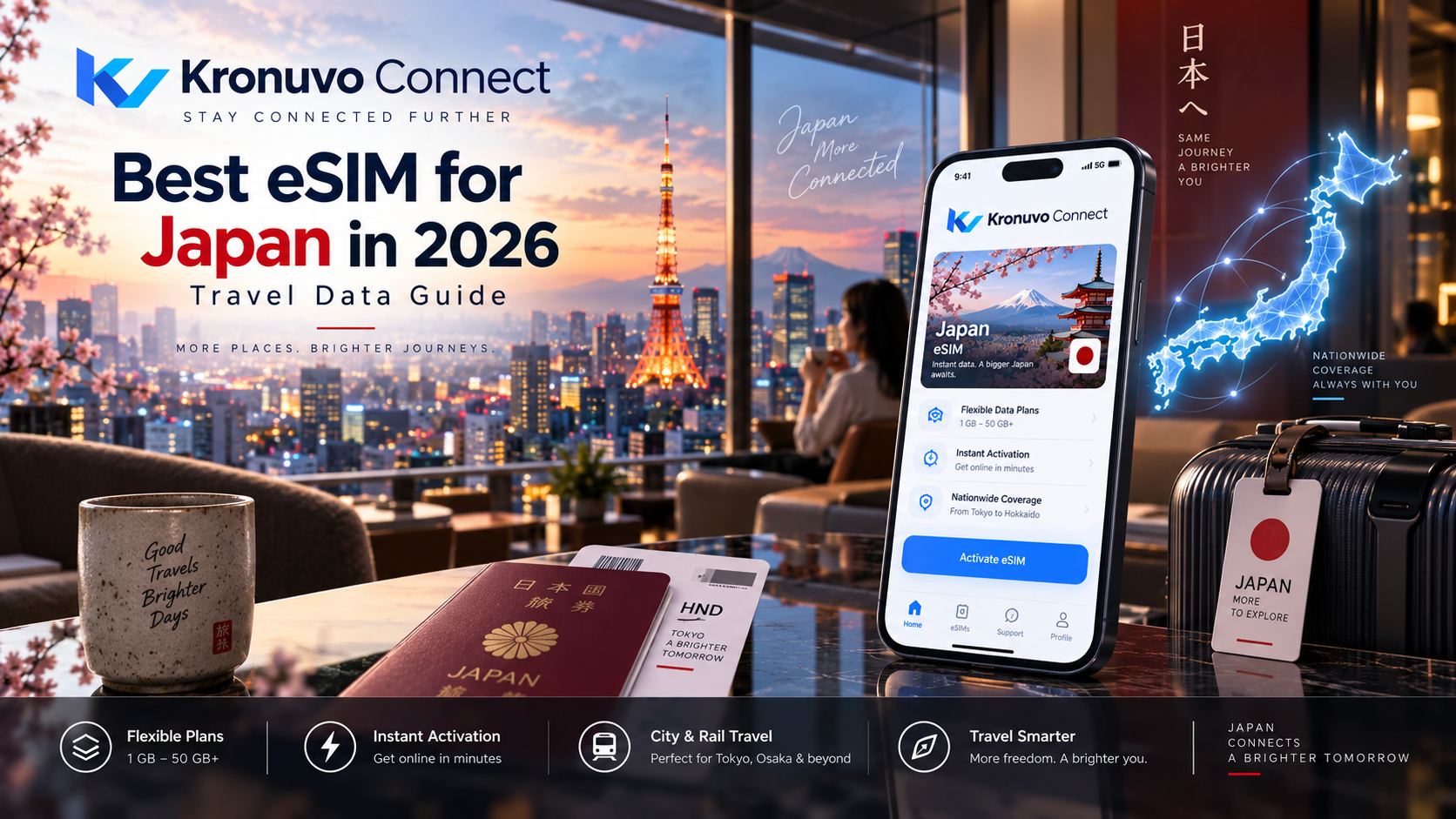 Best eSIM for Japan in 2026: Travel Data Guide